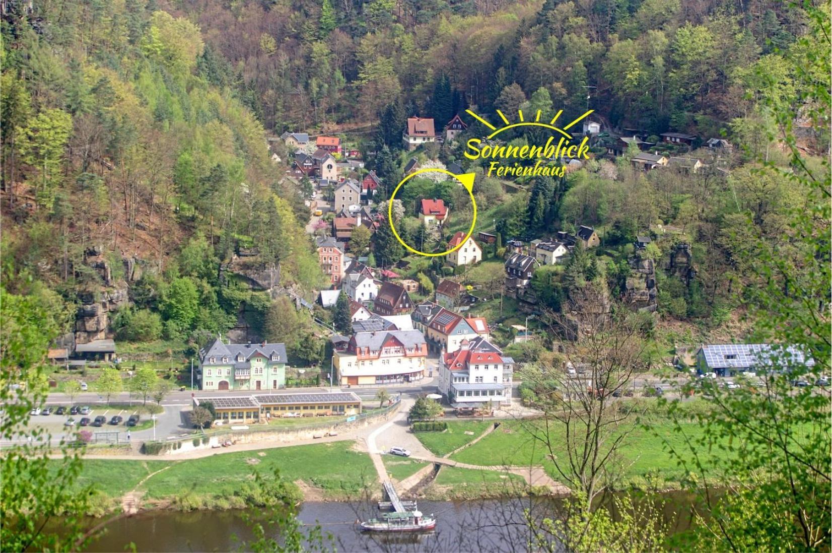 Ferienhaus Sonnenblick Schmilka Exterior foto